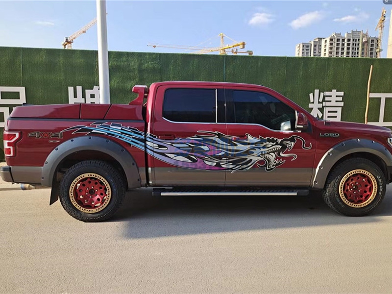 福特猛禽F150、350皮卡后箱蓋改裝圖片