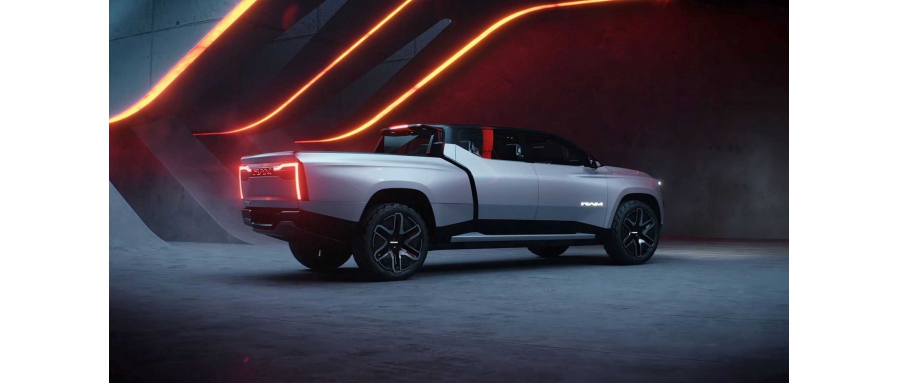 RAM Revolution電動(dòng)皮卡概念車全球首發(fā) 趣味功能玩法多